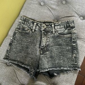 *2 for $30* EUC Kendall and Kylie The Drifter high-rise jean shorts, size 0/24